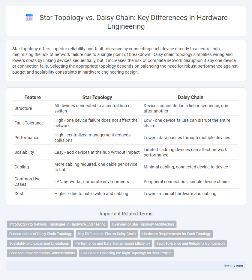 Star Topology vs. Daisy Chain: Key Differences in Hardware Engineering
