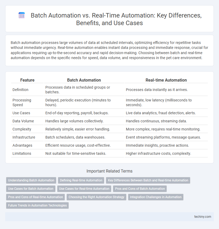 Batch Automation vs. Real-Time Automation: Key Differences, Benefits, and Use Cases