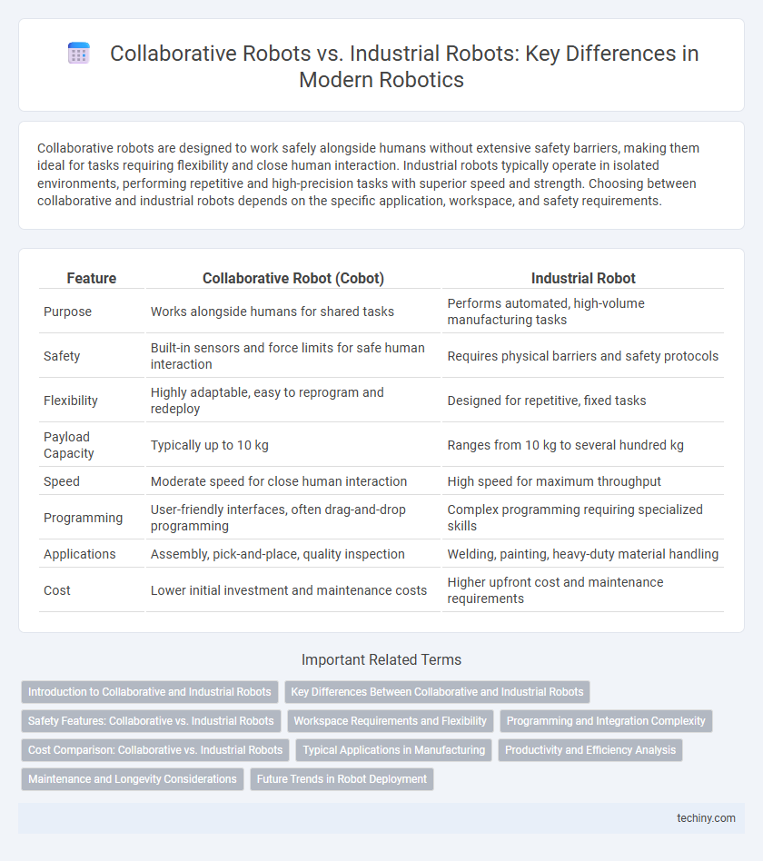 Collaborative Robots vs. Industrial Robots: Key Differences in Modern Robotics