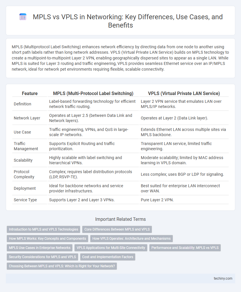 MPLS vs VPLS in Networking: Key Differences, Use Cases, and Benefits