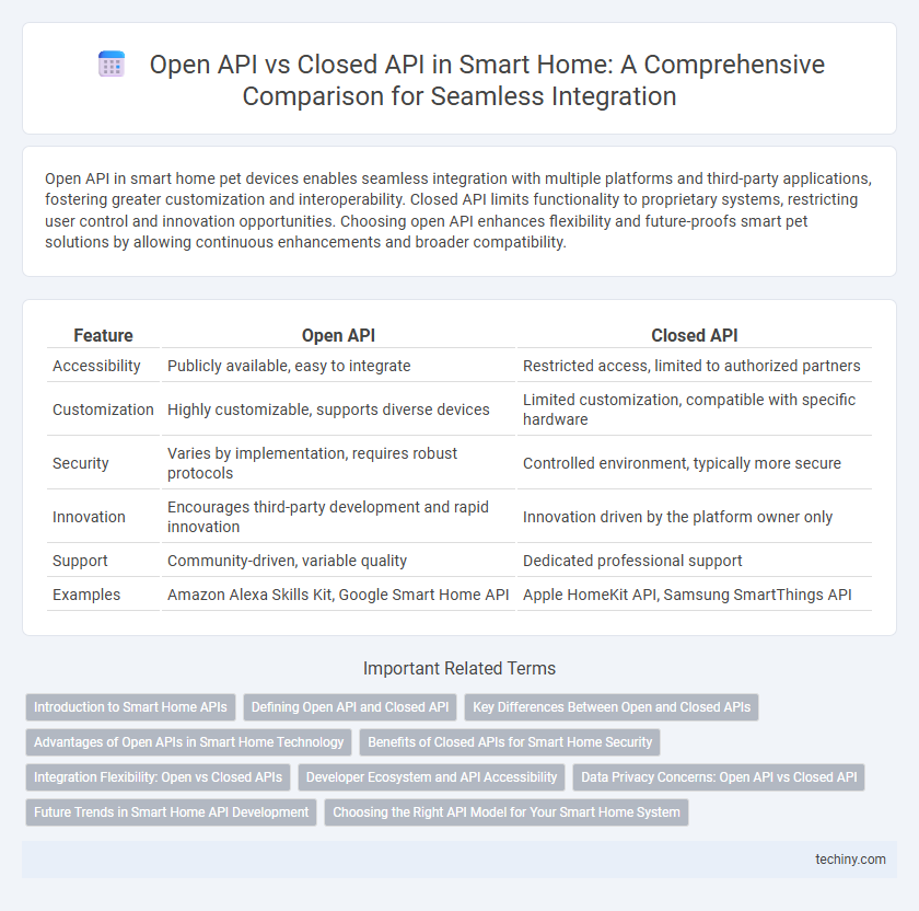 Open API vs Closed API in Smart Home: A Comprehensive Comparison for Seamless Integration