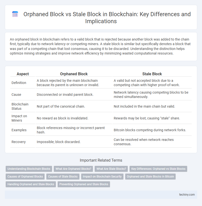 Orphaned Block vs Stale Block in Blockchain: Key Differences and Implications