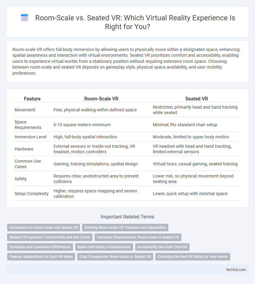 Room-Scale vs. Seated VR: Which Virtual Reality Experience Is Right for You?