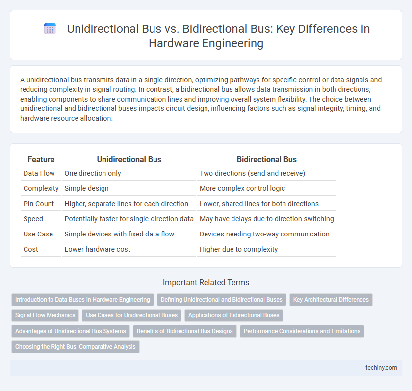 Unidirectional Bus vs. Bidirectional Bus: Key Differences in Hardware Engineering